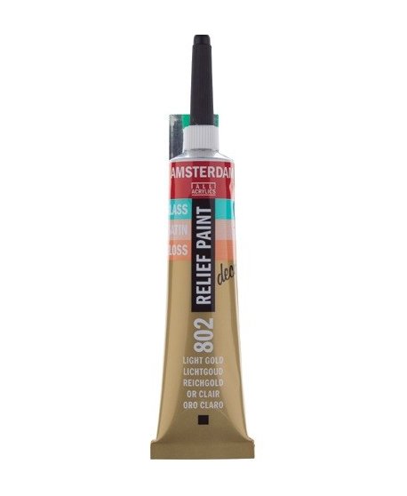 ΠΕΡΙΓΡΑΜΜΑ TALENS AMSTERDAM RELIEF PAINT 20ml ΑΝΟΙΧΤΟ ΧΡΥΣΟ
