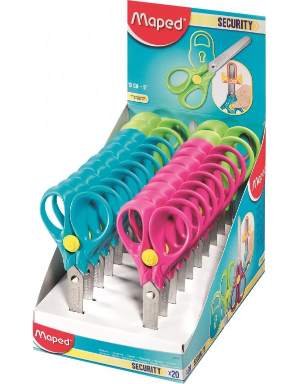 ΨΑΛΙΔΙ MAPED ΜΕ ΚΟΥΜΠΙ ΑΣΦΑΛΕΙΑΣ 13cm