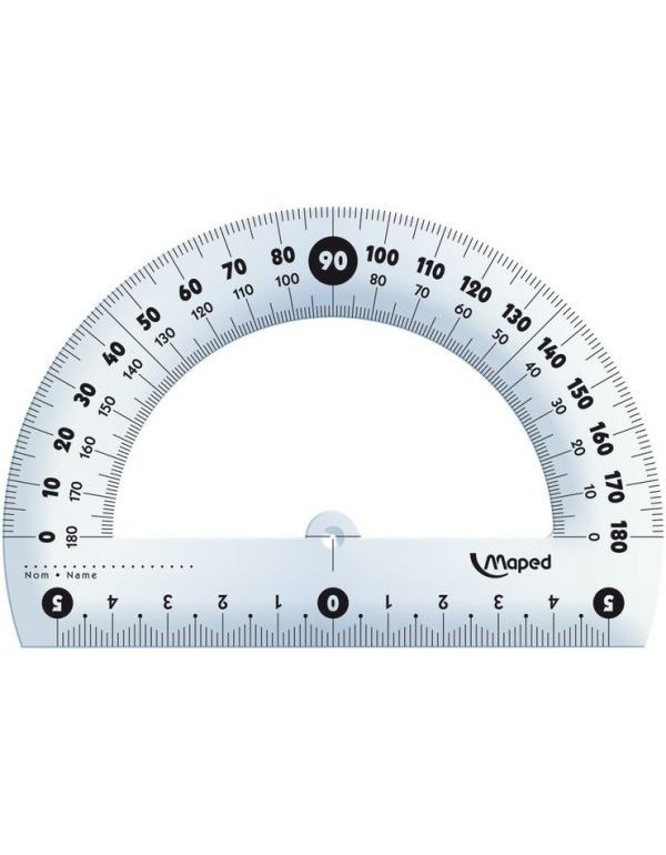 ΜΟΙΡΟΓΝΩΜΟΝΙΟ MAPED CRISTAL 146 180o - 12cm