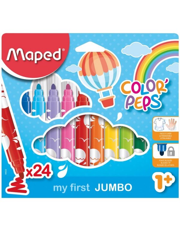 ΜΑΡΚΑΔΟΡΟΙ MAPED JUMBO 24TEM.