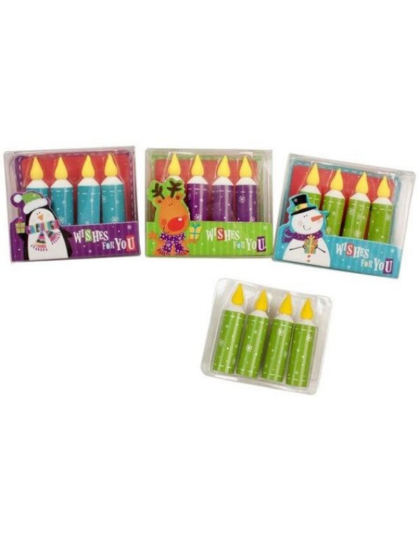 ΓΟΜΕΣ ΤREND XMAS ΚΕΡΑΚΙΑ ΣΕΤ 4ΤΕΜ.