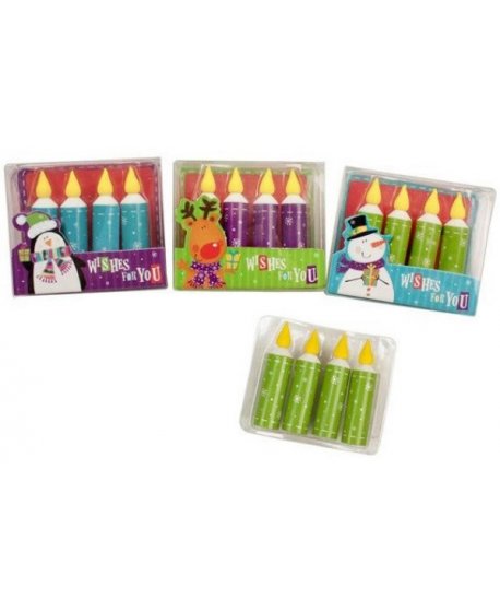 ΓΟΜΕΣ ΤREND XMAS ΚΕΡΑΚΙΑ ΣΕΤ 4ΤΕΜ.