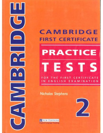 CAMBRIDGE FC  PRACTICE TESTS 2