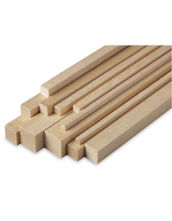 ΞΥΛΑ BALSA ΤΕΤΡΑΓΩΝΑ 2x2mm