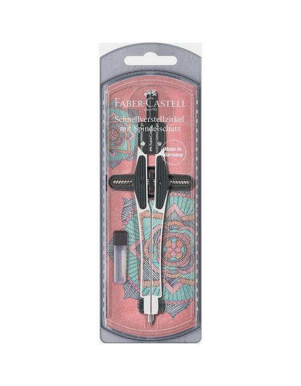 ΔΙΑΒΑΤΗΣ FABER CASTELL ΜΕ ΡΟΔΕΛΑ MOTIVE GIRL