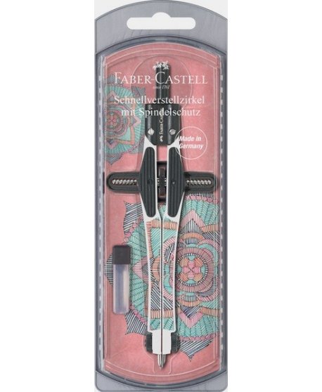 ΔΙΑΒΑΤΗΣ FABER CASTELL ΜΕ ΡΟΔΕΛΑ MOTIVE GIRL