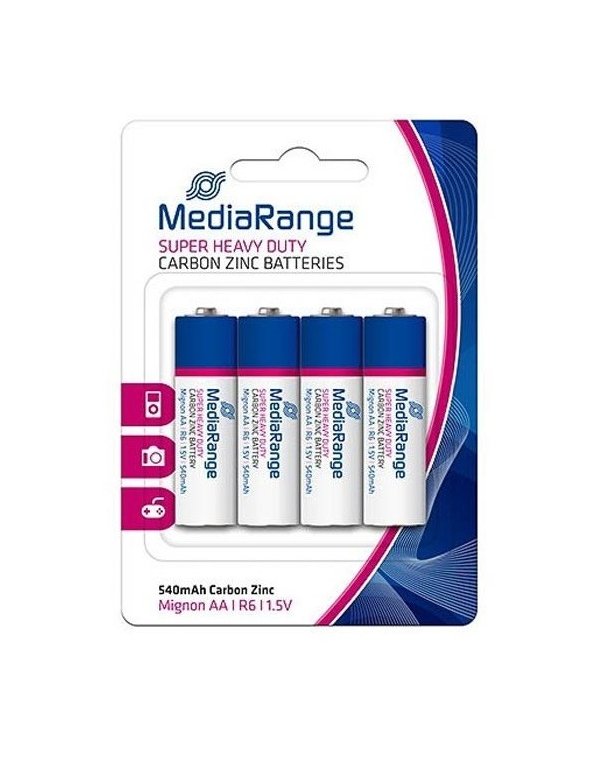 MEDIARANGE ΜΠΑΤΑΡΙΕΣ ΑΛΚΑΛΙΚΕΣ AA 1.5V (LR6) 4ΑΔΑ