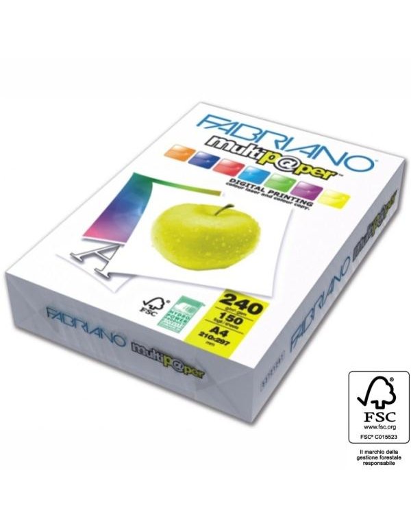 ΧΑΡΤΙ ΦΩΤΟΤΥΠΙΚΟ ΛΕΥΚΟ FABRIANO Α4 240gr (150φ)