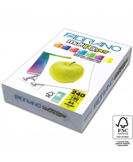 ΧΑΡΤΙ ΦΩΤΟΤΥΠΙΚΟ ΛΕΥΚΟ FABRIANO Α4 240gr (150φ)
