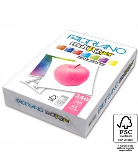 ΧΑΡΤΙ ΦΩΤΟΤΥΠΙΚΟ ΛΕΥΚΟ FABRIANO Α4 350gr (125φ)