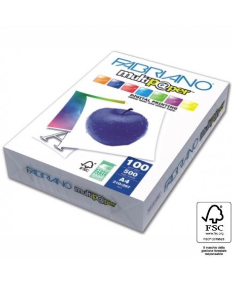 ΦΩΤΟΤΥΠΙΚΟ ΧΑΡΤΙ Α4 FABRIANO 100gr ΛΕΥΚΟ 500Φ.