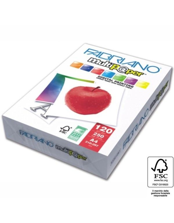 ΦΩΤΟΤΥΠΙΚΟ ΧΑΡΤΙ Α4 ΛΕΥΚΟ FABRIANO 120gr 250Φ.
