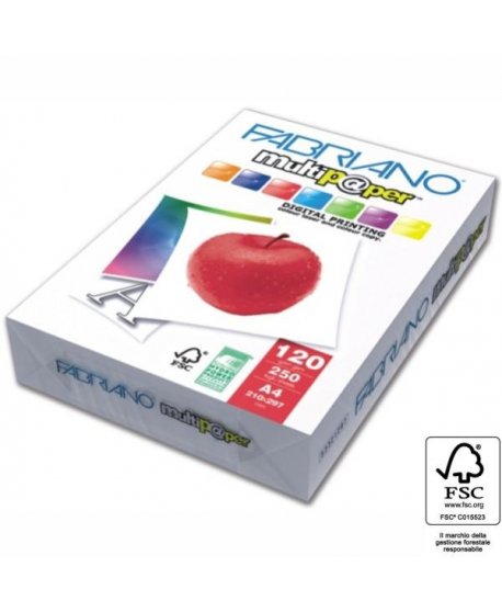 ΦΩΤΟΤΥΠΙΚΟ ΧΑΡΤΙ Α4 ΛΕΥΚΟ FABRIANO 120gr 250Φ.