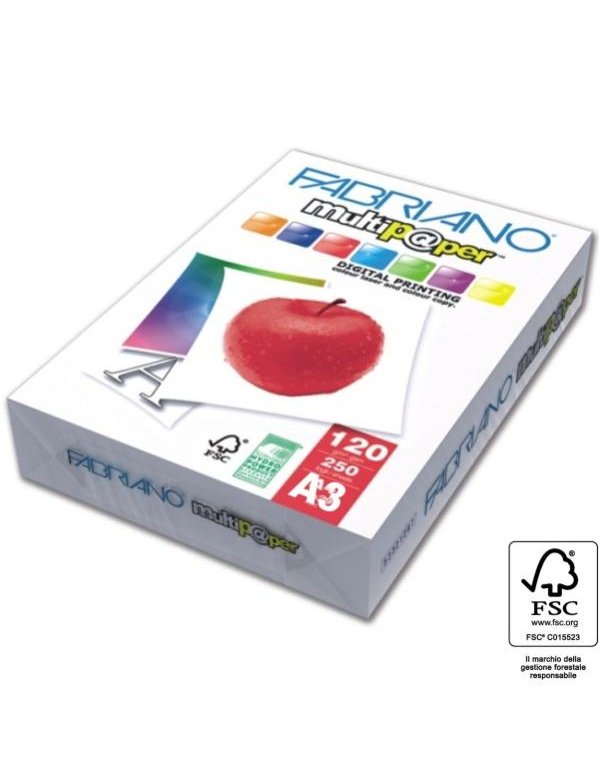 ΧΑΡΤΙ ΦΩΤΟΤΥΠΙΚΟ ΛΕΥΚΟ FABRIANO Α3 120gr (250φ)