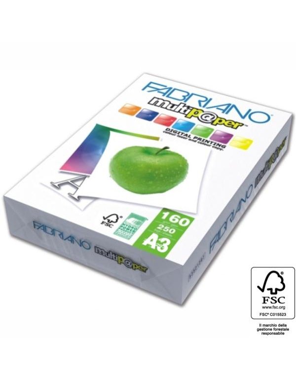 ΧΑΡΤΙ ΦΩΤΟΤΥΠΙΚΟ ΛΕΥΚΟ FABRIANO Α3 160gr (250φ) 