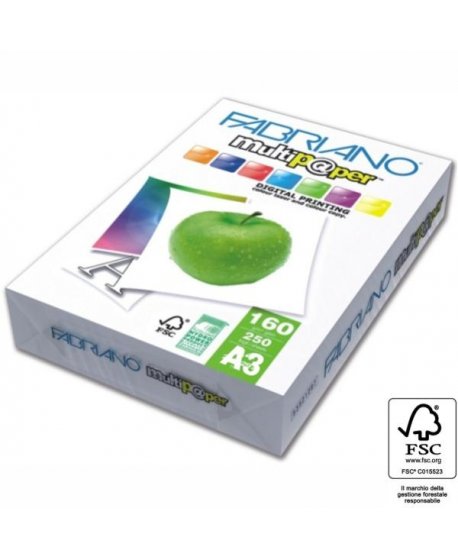 ΧΑΡΤΙ ΦΩΤΟΤΥΠΙΚΟ ΛΕΥΚΟ FABRIANO Α3 160gr (250φ) 