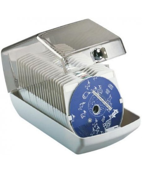 ΘΗΚΗ ESSELTE 90954 CD/40Θ ΜΕ ΚΛΕΙΔΙ ΓΚΡΙ