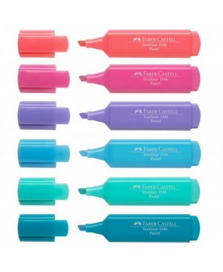MAΡΚΑΔΟΡΟΙ YΠΟΓΡΑΜΜΙΣΗΣ FABER CASTELL ΠΑΣΤΕΛ ΧΡΩΜΑΤΑ