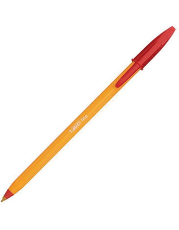  BIC ΣΤΥΛΟ CRISTAL ORANGE F ΚΟΚΚΙΝΟ 