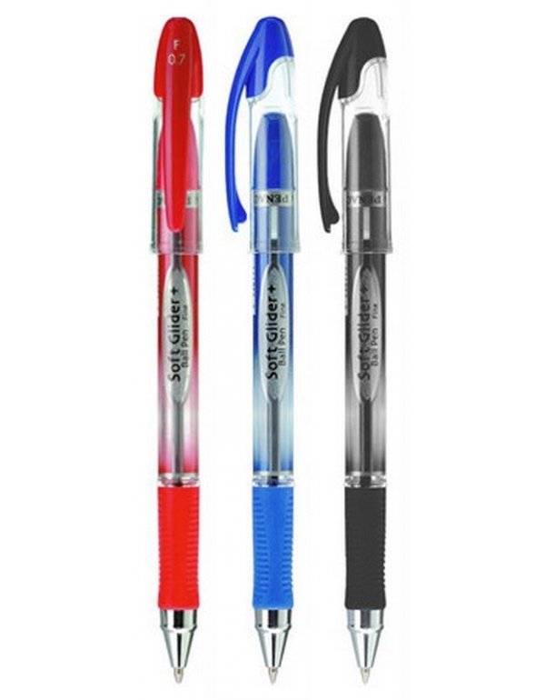 ΣΤΥΛΟ ΓΡΑΦΗΣ PENAC SOFT GLIDER ME ΜΕΛΑΝΙ ΛΑΔΙΟY 0.7 FINE