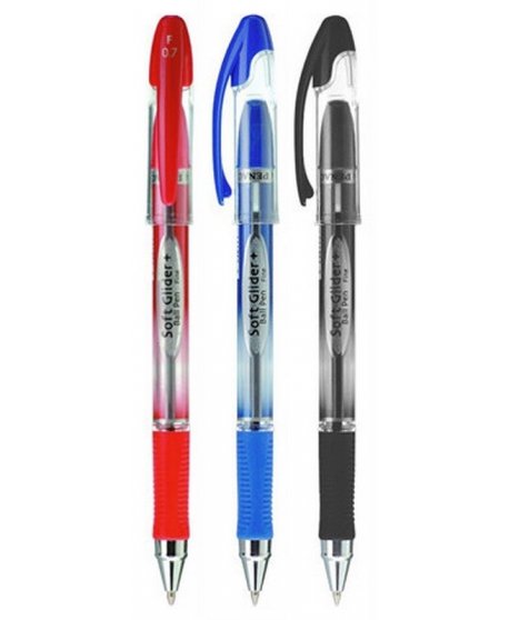 ΣΤΥΛΟ ΓΡΑΦΗΣ PENAC SOFT GLIDER ME ΜΕΛΑΝΙ ΛΑΔΙΟY 0.7 FINE