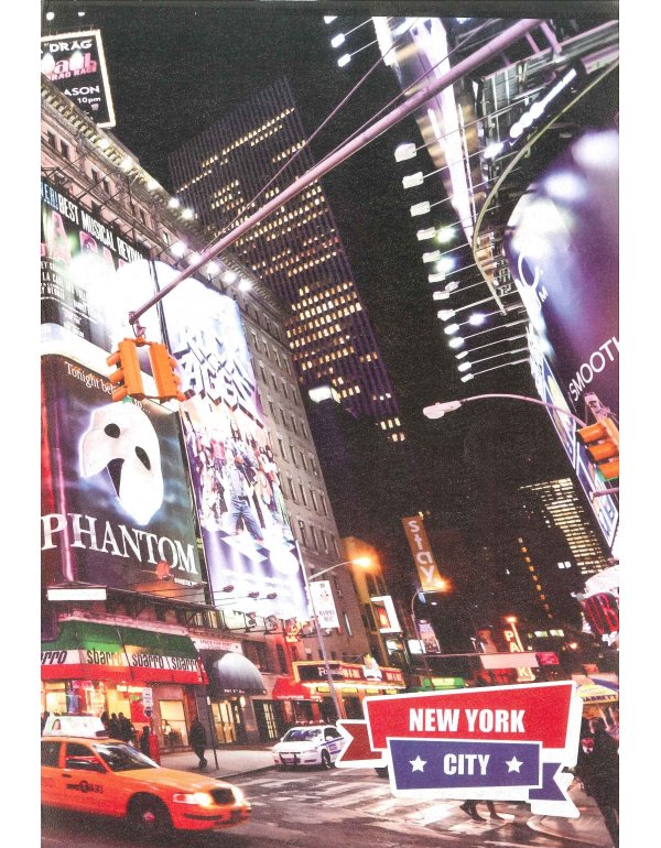 ΤΕΤΡΑΔΙΟ ΚΑΡΦΙΤΣΑ SALKO A4 CITIES NEW YORK