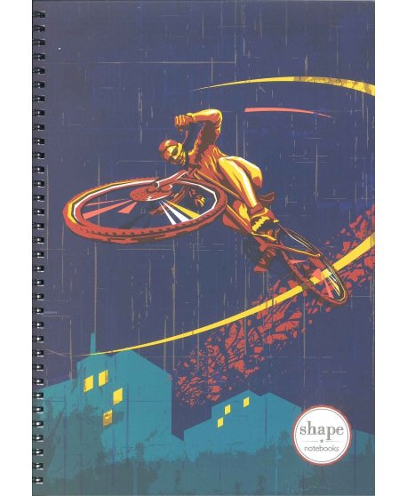 ΤΕΤΡΑΔΙΟ ΣΠΙΡΑΛ SHAPE EXTREME 2 A4 3Θ