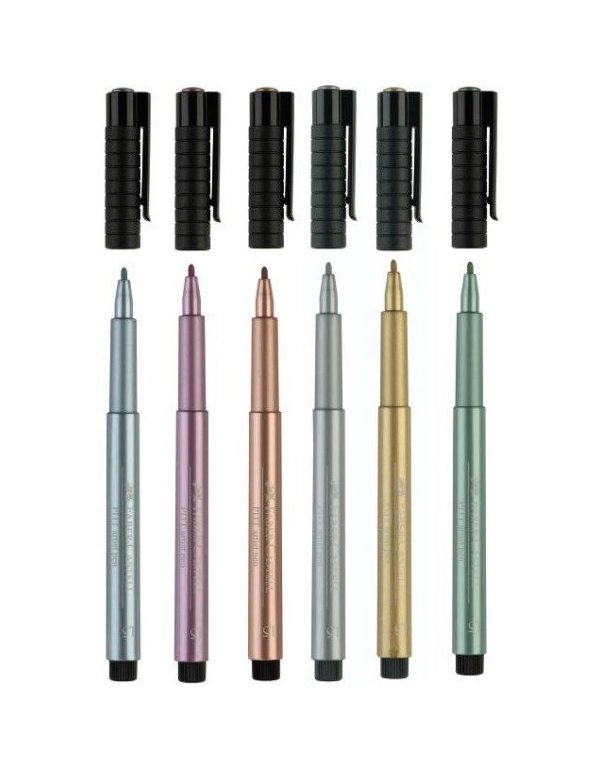 ΜΑΡΚΑΔΟΡΟΙ FABER CASTELL 167 PITT PEN 1,5mm