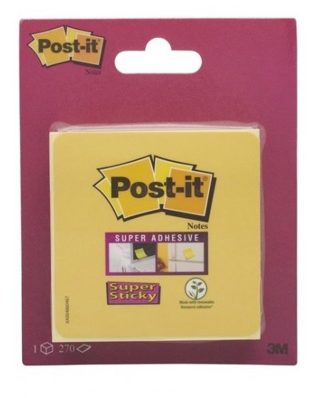 ΚΥΒΟΣ 76x76 ΚΙΤΡΙΝΟΣ SUPΕR STICKY (270φ)