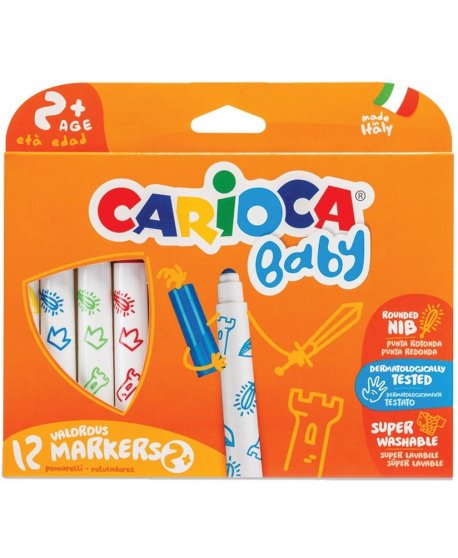 ΜΑΡΚΑΔΟΡΟΙ CARIOCA BABY 6τεμ.