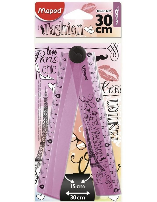 ΠΤΥΣΣΟΜΕΝΟΣ ΧΑΡΑΚΑΣ MAPED 30cm ΡΟΖ