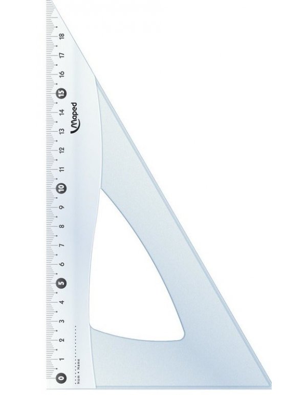 ΤΡΙΓΩΝΟ ΜAPED CRYSTAL 21cm 