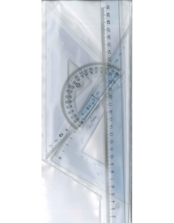 ΓΕΩΜΕΤΡΙΚΑ ΣΕΤ ΕΓΧΩΡΙΑ ΜΕΓΑΛΑ ΔΙΑΦΑΝΑ 30εκ 4τεμ 