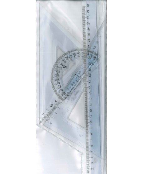 ΓΕΩΜΕΤΡΙΚΑ ΣΕΤ ΕΓΧΩΡΙΑ ΜΕΓΑΛΑ ΔΙΑΦΑΝΑ 30εκ 4τεμ 