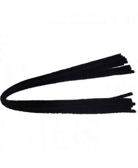 ΣΥΡΜΑ ΠΙΠΑΣ 30cm 15mm 100ΤΕΜ. ΜΑΥΡΟ