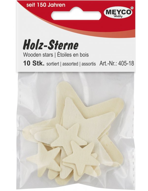 ΞΥΛΙΝΑ ΣΧΗΜΑΤΑ ΑΣΤΕΡΙΑ 10 τεμ.