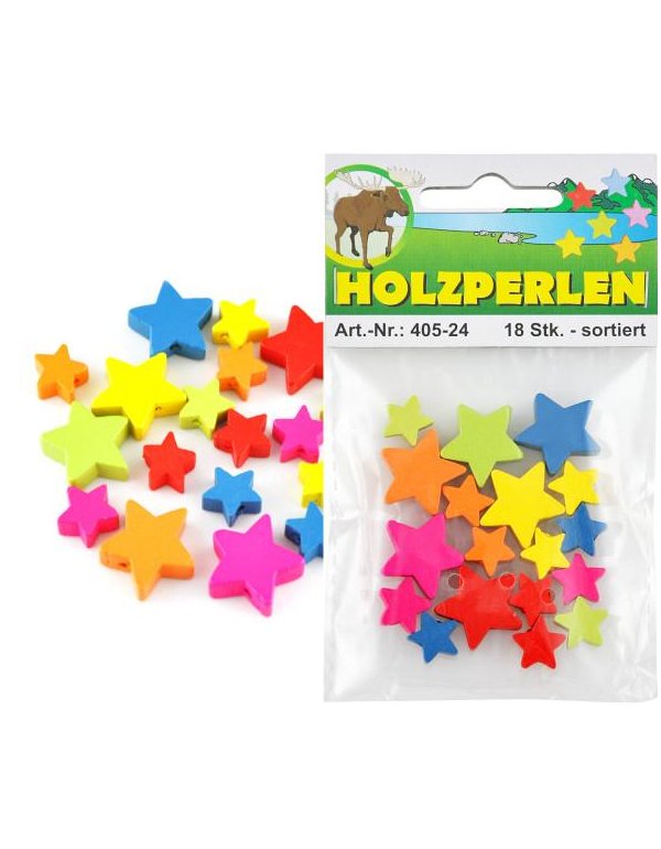 ΧΑΝΤΡΕΣ ΞΥΛΙΝΕΣ ΑΣΤΕΡΙΑ 18 τεμ.