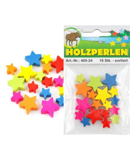 ΧΑΝΤΡΕΣ ΞΥΛΙΝΕΣ ΑΣΤΕΡΙΑ 18 τεμ.