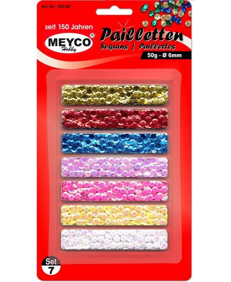 ΠΟΥΛΙΕΣ ΣΤΡΟΓΓΥΛΕΣ ΣΕΤ 7ΧΡΩΜ.