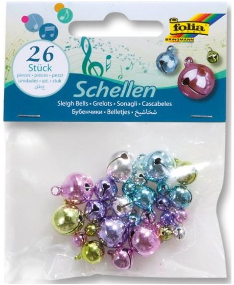 ΚΟΥΔΟΥΝΑΚΙΑ FOLIA ΜΕΤΑΛΛΙΖΕ ΠΑΛ ΧΡΩΜ. ΔΙΑΦΟΡΑ ΜΕΓΕΘΗ 26τεμ.