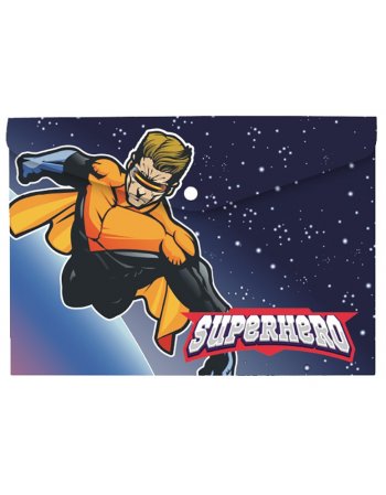 ΦΑΚΕΛΟΣ ΚΟΥΜΠΙ Α4 SALKO SUPERHEROES