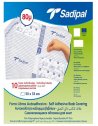 ΑΥΤΟΚΟΛΛΗΤΟ ΚΑΛΥΛΛΑ ΒΙΒΛΙΩΝ SADIPAL ΔΙΑΦΑΝΕΣ 50x33cm 80mic 10φ.