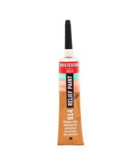 ΠΕΡΙΓΡΑΜΜΑ TALENS AMSTERDAM RELIEF PAINT 20ml ΑNTIKE ΧΡΥΣΟ