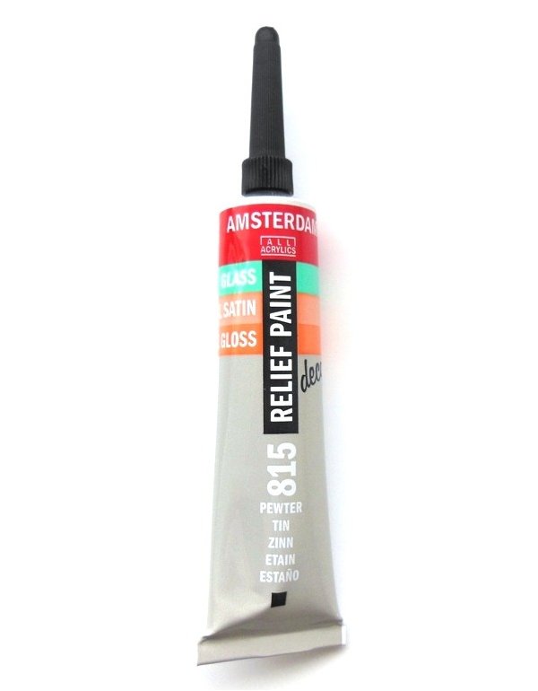 ΠΕΡΙΓΡΑΜΜΑ TALENS AMSTERDAM RELIEF PAINT 20ml PEWTER