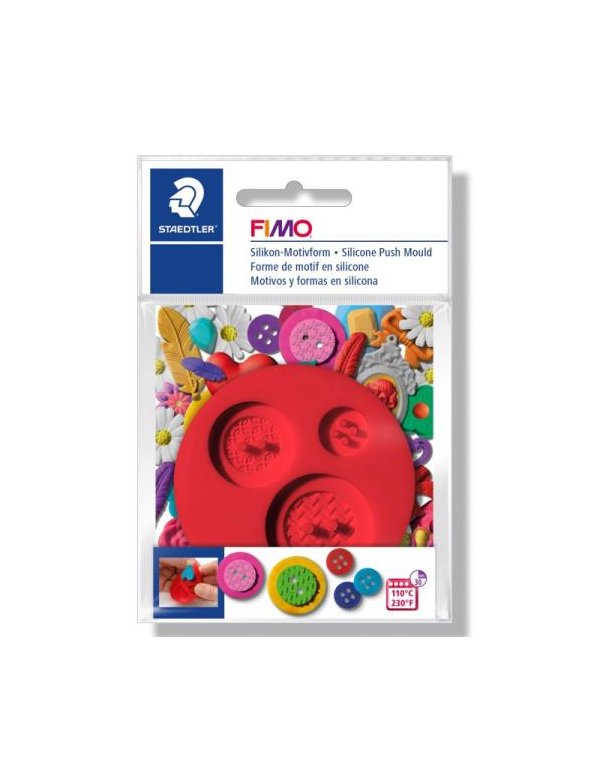  ΚΑΛΟΥΠΙΑ ΣΙΛΙΚΟΝΗΣ STAEDTLER FIMO ΜΙΝΙ BUTTONS