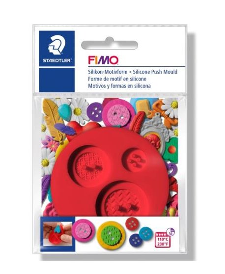  ΚΑΛΟΥΠΙΑ ΣΙΛΙΚΟΝΗΣ STAEDTLER FIMO ΜΙΝΙ BUTTONS