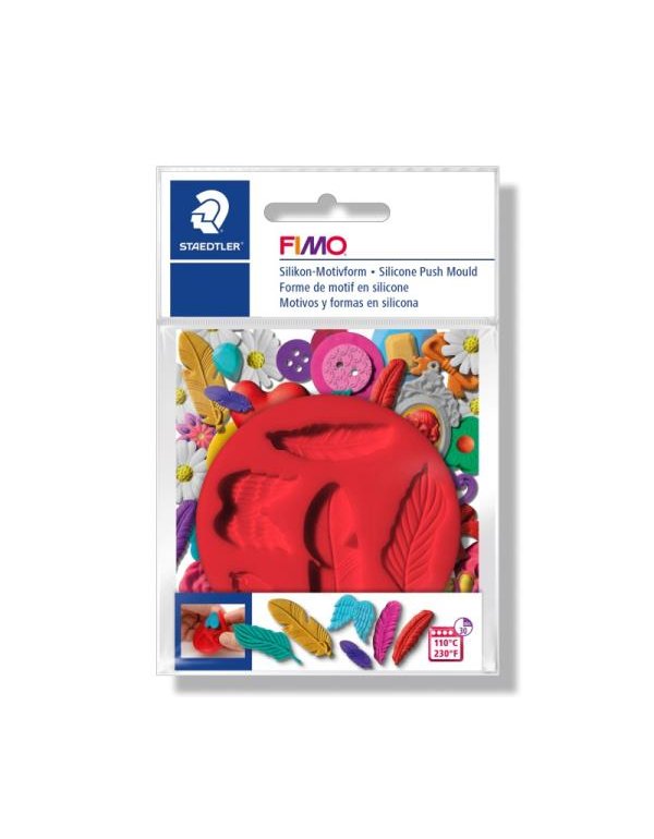 ΚΑΛΟΥΠΙΑ ΣΙΛΙΚΟΝΗΣ STAEDTLER FIMO ΜΙΝΙ FEATHERS