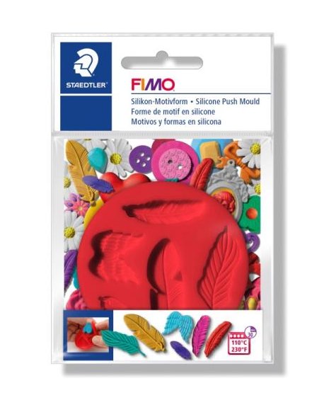ΚΑΛΟΥΠΙΑ ΣΙΛΙΚΟΝΗΣ STAEDTLER FIMO ΜΙΝΙ FEATHERS