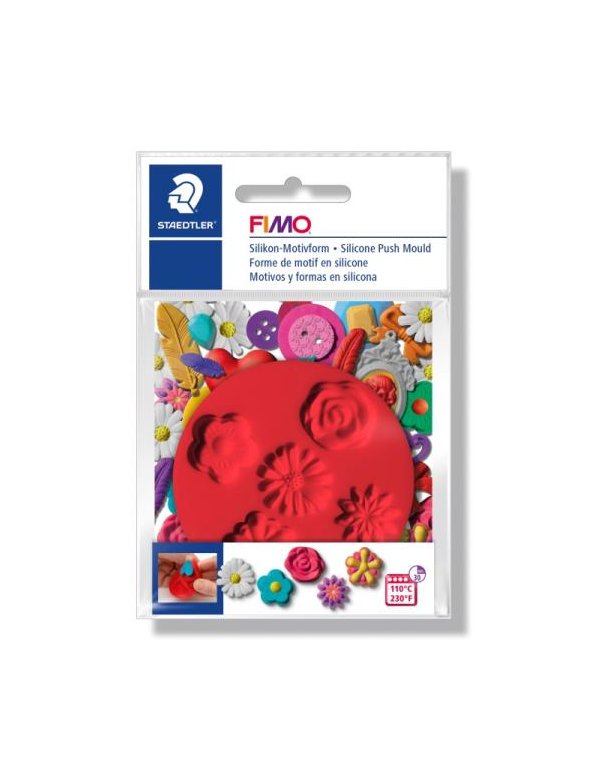  ΚΑΛΟΥΠΙΑ ΣΙΛΙΚΟΝΗΣ STAEDTLER FIMO ΜΙΝΙ FLOWERS