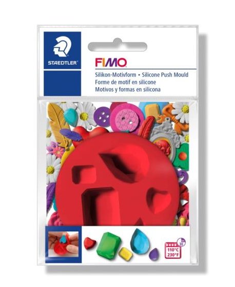 ΚΑΛΟΥΠΙΑ ΣΙΛΙΚΟΝΗΣ STAEDTLER FIMO ΜΙΝΙ GEMS